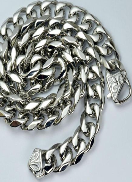 silver tone stainless steel mens necklace solid cuban curb chain24quot 135mm n3355734664
silver tone stainless steel mens necklace solid cuban curb chain24quot 135mm n3355734664