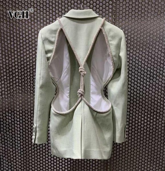 vgh green patchwork diamond blazer for women notched long sleeve backless hollow out casual straight blazers female fashion 2110294178212, White;black
vgh green patchwork diamond blazer for women notched long sleeve backless hollow out casual straight blazers female fashion 2110294178212, White;black