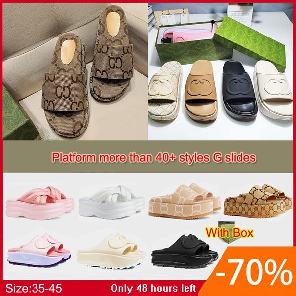 2023 slipper womens men fashion embroidered canvas designer slides slip on slippers girls 60mm canvas covered platform sandals dust bags siz, Black
2023 slipper womens men fashion embroidered canvas designer slides slip on slippers girls 60mm canvas covered platform sandals dust bags siz, Black