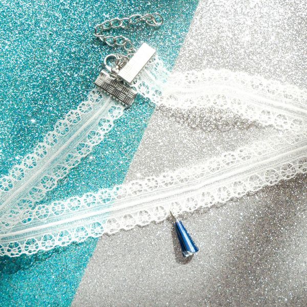 fairy white lace new trend choker girls' collar sweet necklace collarbone chain, Golden;silver
fairy white lace new trend choker girls' collar sweet necklace collarbone chain, Golden;silver