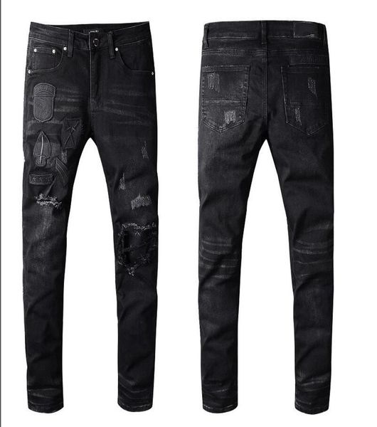2019 mens designer sticking cloth biker jeans slim fit motorcycle biker denim for men fashion designer hip hop mens jeans good qua6869458, Blue
2019 mens designer sticking cloth biker jeans slim fit motorcycle biker denim for men fashion designer hip hop mens jeans good qua6869458, Blue