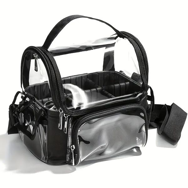 waterproof pvc salon makeup tool backpack - perfect for hairdressing & barber accessories storage on-the-go
waterproof pvc salon makeup tool backpack - perfect for hairdressing & barber accessories storage on-the-go