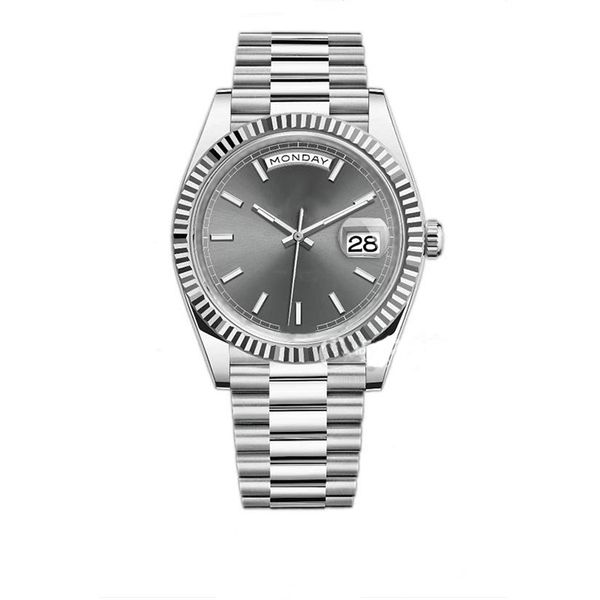 men's automatic watch designer classic 40mm watch 904l all stainless steel strap 007 sapphire waterproof watch montre de lux, Slivery;brown
men's automatic watch designer classic 40mm watch 904l all stainless steel strap 007 sapphire waterproof watch montre de lux, Slivery;brown