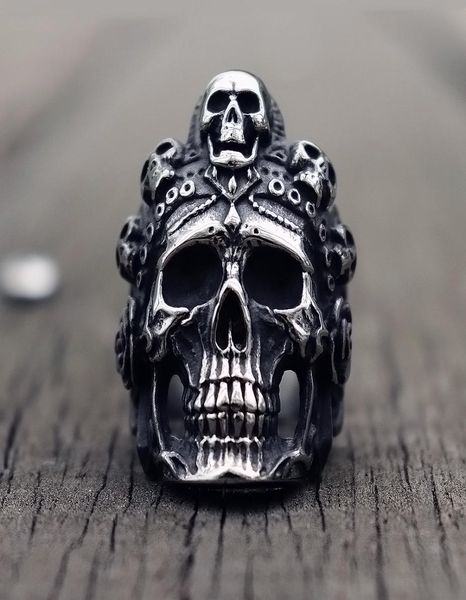 cool santa muerte death skull ring unique mens stainless steel rings punk rock biker jewelry gift for him7451623, Silver
cool santa muerte death skull ring unique mens stainless steel rings punk rock biker jewelry gift for him7451623, Silver