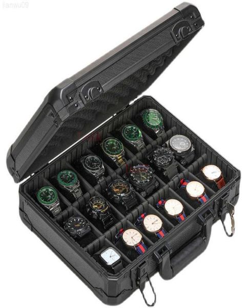 watch boxes cases 18 slots aluminum storage box suitcase case display mobile partition with flannels soft cushion clock box j220825891811, Black;blue
watch boxes cases 18 slots aluminum storage box suitcase case display mobile partition with flannels soft cushion clock box j220825891811, Black;blue