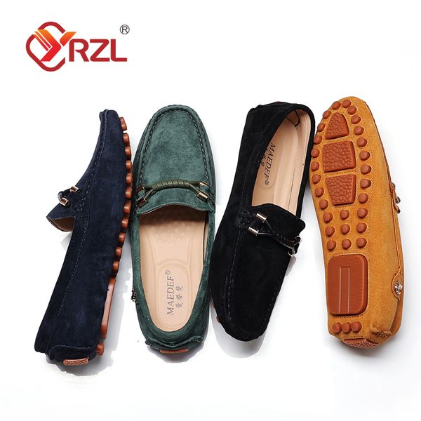 dress shoes yrzl loafers men big size 48 soft driving moccasins flats genuine leather shoes men slip-on suede loafers for men 230804, Black
dress shoes yrzl loafers men big size 48 soft driving moccasins flats genuine leather shoes men slip-on suede loafers for men 230804, Black