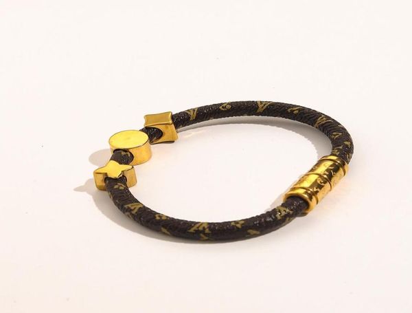 new style bracelets women bangle designer letter jewelry faux leather 18k gold plated stainless steel bracelet womens wedding gift3562431, Black
new style bracelets women bangle designer letter jewelry faux leather 18k gold plated stainless steel bracelet womens wedding gift3562431, Black