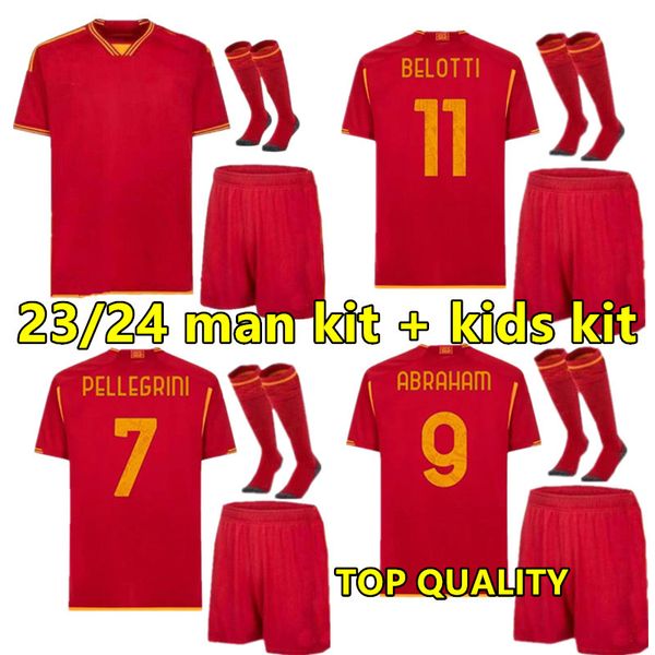 23 24 dybala romas soccer jerseys maglia pellegrini belotti celik abraham 2023 2024 football shirts mancini kumbulla men kids kit el shaaraw, Black
23 24 dybala romas soccer jerseys maglia pellegrini belotti celik abraham 2023 2024 football shirts mancini kumbulla men kids kit el shaaraw, Black