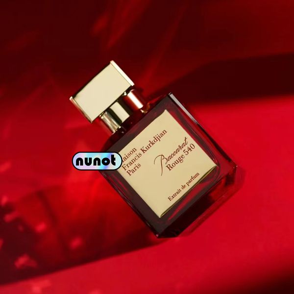 baccarat perfume 70ml maison bacarat rouge 540 extrait eau de parfum paris fragrance man woman cologne spray 2.4fl.oz long lasting smell fas