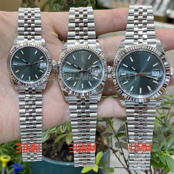 man watch designer green watch 41mm 36mm movement watches automatic mechanical 31mm 28mm womens bezel stainless steel diamond lady waterproo, Slivery;brown
man watch designer green watch 41mm 36mm movement watches automatic mechanical 31mm 28mm womens bezel stainless steel diamond lady waterproo, Slivery;brown