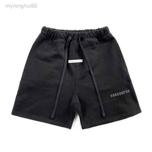 essentail shorts for short mens designer cotton relaxed loose letter knee length man summer clothing fashion casual drawstring pants 20ss bf, White;black
essentail shorts for short mens designer cotton relaxed loose letter knee length man summer clothing fashion casual drawstring pants 20ss bf, White;black