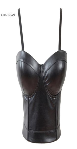 charmian women039s faux leather strap bustier racer bustiers leather corsets and bustier gothic pu crop bra y190717226660, Black;white
charmian women039s faux leather strap bustier racer bustiers leather corsets and bustier gothic pu crop bra y190717226660, Black;white