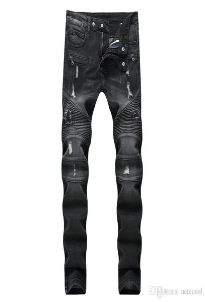 new men distressed ripped jeans designer straight motorcycle biker jeans causal denim pants streetwear style mens jeans cool men h5930261, Blue
new men distressed ripped jeans designer straight motorcycle biker jeans causal denim pants streetwear style mens jeans cool men h5930261, Blue