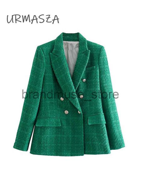 women's jackets 2021 women jacket autumn fashion double breasted tweed check blazer coat vintage long sleeve pockets female outerwear c, Black;brown
women's jackets 2021 women jacket autumn fashion double breasted tweed check blazer coat vintage long sleeve pockets female outerwear c, Black;brown