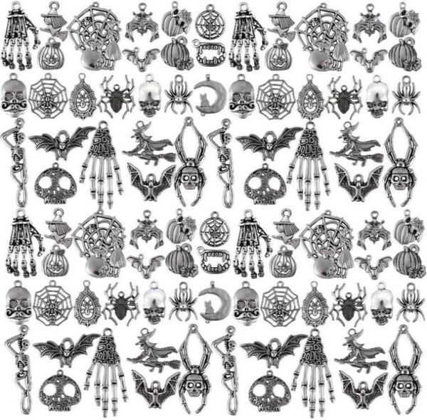 charms 100 pieces halloween pendants antique silver jewelry making accessory for diy necklace bracelet40360893167185, Bronze;silver
charms 100 pieces halloween pendants antique silver jewelry making accessory for diy necklace bracelet40360893167185, Bronze;silver