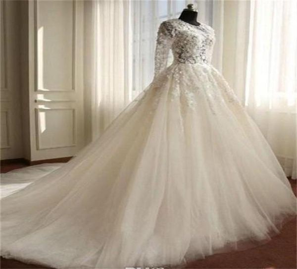 2021 white a line vintage bride dresses elegant lace long sleeves full length sheer bodice tulle bridal wedding party ball gown7253991
2021 white a line vintage bride dresses elegant lace long sleeves full length sheer bodice tulle bridal wedding party ball gown7253991