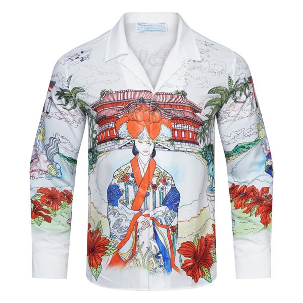 new men casual shirts casablanc shirt designer shirts summer comfortable classic printing men shirt size -3xl, White;black
new men casual shirts casablanc shirt designer shirts summer comfortable classic printing men shirt size -3xl, White;black