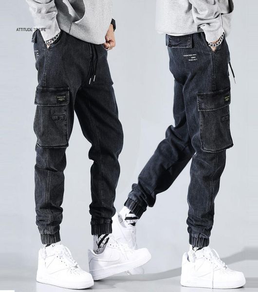japanese fashion men jeans black gray loose fit multi pockets cargo pants harem trousers streetwear hip hop jeans men joggers1309727, Blue
japanese fashion men jeans black gray loose fit multi pockets cargo pants harem trousers streetwear hip hop jeans men joggers1309727, Blue