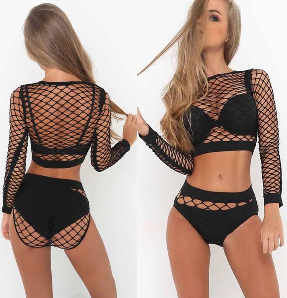 new women fishnet bikini set black mesh pushup bra hollow bandage bottoms female beachwear swimsuit swimwear1707017, White;black
new women fishnet bikini set black mesh pushup bra hollow bandage bottoms female beachwear swimsuit swimwear1707017, White;black
