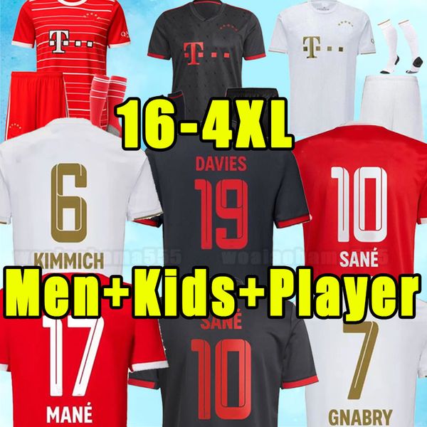 22 23 bayern munich soccer jersey de ligt sane 2022 2023 football shirt goretzka gnabry camisa de futebol kimmich fans player training set t, Black;yellow
22 23 bayern munich soccer jersey de ligt sane 2022 2023 football shirt goretzka gnabry camisa de futebol kimmich fans player training set t, Black;yellow