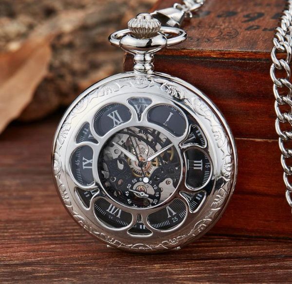 pocket watches vintage silver mechanical hand wind blue roman numeral dial flip watch men clock with fob chain4634854, Slivery;golden
pocket watches vintage silver mechanical hand wind blue roman numeral dial flip watch men clock with fob chain4634854, Slivery;golden