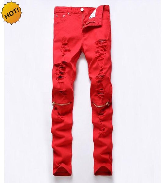 fashion 2017 mens skinny jeans men stretch red color jeans men hip hop straight hole ripped knee cut zipper club hip hop pants4179054, Black
fashion 2017 mens skinny jeans men stretch red color jeans men hip hop straight hole ripped knee cut zipper club hip hop pants4179054, Black