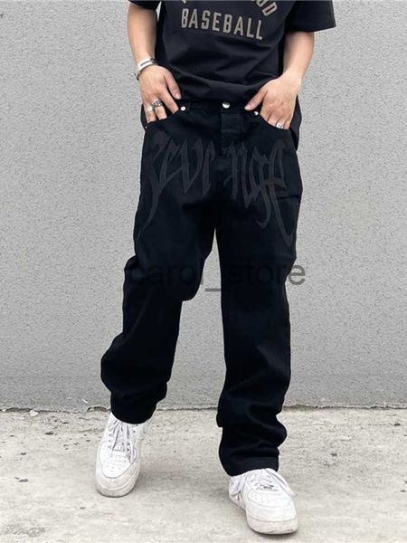 men's jeans y2k jeans men's hip hop embroidered letter black pants new harajuku fashion casual loose large size versatile jeans st, Blue
men's jeans y2k jeans men's hip hop embroidered letter black pants new harajuku fashion casual loose large size versatile jeans st, Blue