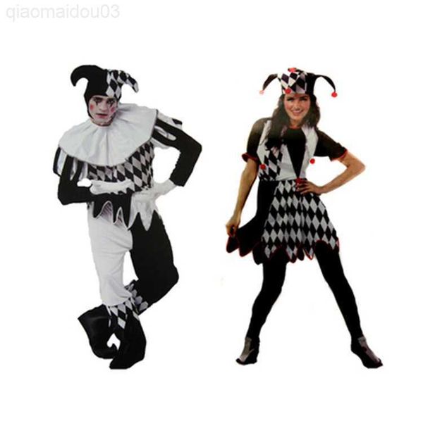 theme costume halloween couple love cosplay clothes clown men women comes circus stage droll cosplay clothing for male female cos l230804, Black;red
theme costume halloween couple love cosplay clothes clown men women comes circus stage droll cosplay clothing for male female cos l230804, Black;red