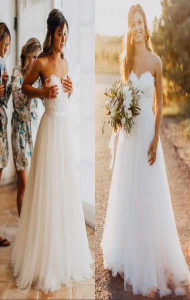 2019 new sweetheart lace a line simple bridal gowns country wedding dress elegant tulle beach wedding dresses4316726, White
2019 new sweetheart lace a line simple bridal gowns country wedding dress elegant tulle beach wedding dresses4316726, White