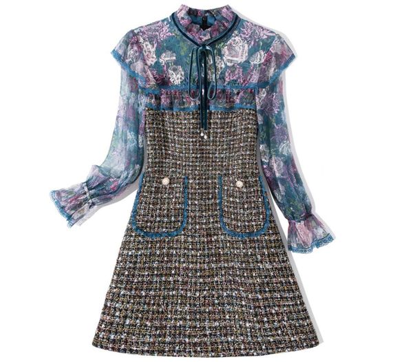 women's dresses ruffled collar long sleeves embroidery lace printed patchwork fashion a line autumn dresses5436489, Black
women's dresses ruffled collar long sleeves embroidery lace printed patchwork fashion a line autumn dresses5436489, Black