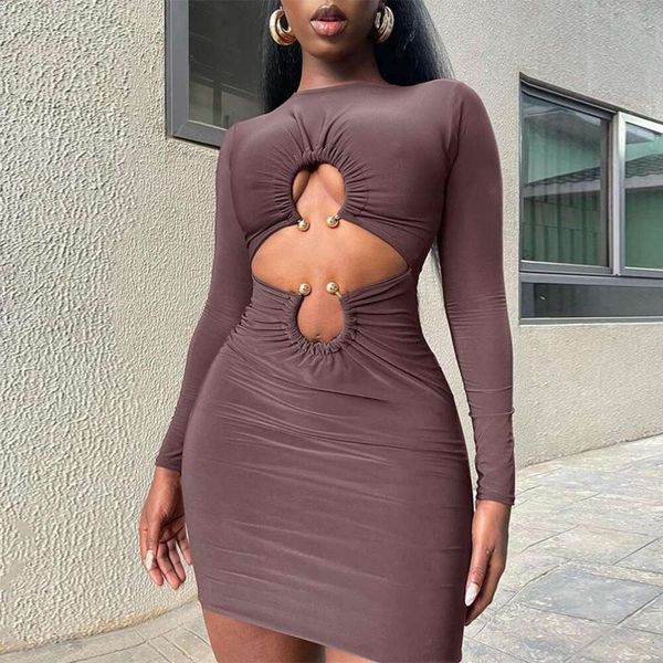 womens clothing summer fashion hollowed out round neck long sleeved dress wholesale, Black;gray
womens clothing summer fashion hollowed out round neck long sleeved dress wholesale, Black;gray