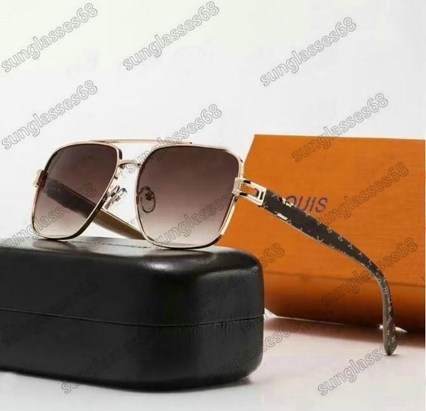 luxurys designer louiss vuitt men women sunglasses adumbral uv400 eyewear classic brand eyeglasses male sun glasses metal frame sunglass, White;black
luxurys designer louiss vuitt men women sunglasses adumbral uv400 eyewear classic brand eyeglasses male sun glasses metal frame sunglass, White;black