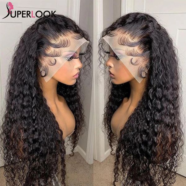 hd transparent lace front human hair wigs preplucked curly lace frontal deep wave glueless wig human hair ready to wear lace wig, Black;brown
hd transparent lace front human hair wigs preplucked curly lace frontal deep wave glueless wig human hair ready to wear lace wig, Black;brown