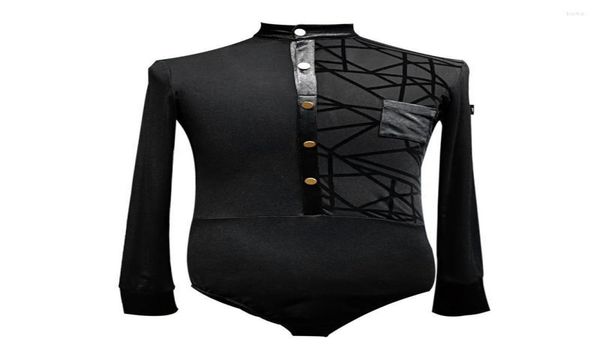 stage wear fashion mens latin dance deep oneck long sleeve ballroom leotard bodysuit competition shirtstage9361513, Black;red
stage wear fashion mens latin dance deep oneck long sleeve ballroom leotard bodysuit competition shirtstage9361513, Black;red
