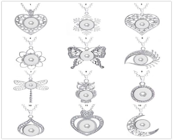 fashion women snaps button pendant necklace diy ginger snap jewelry with chain fit 18mm charm woen men gift1173169, Silver
fashion women snaps button pendant necklace diy ginger snap jewelry with chain fit 18mm charm woen men gift1173169, Silver