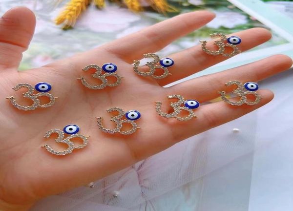 micro cz diamond rhinestone pave religious blue enamel evil eye connector for jewelry necklace diy making9431964, Silver
micro cz diamond rhinestone pave religious blue enamel evil eye connector for jewelry necklace diy making9431964, Silver
