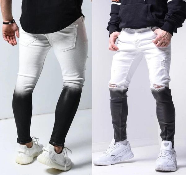 mens gradient color ripped hole jeans casual slim fit skinny denim pants stretchy motor biker hip hop zipper trousers size sxxxl5160292, Blue
mens gradient color ripped hole jeans casual slim fit skinny denim pants stretchy motor biker hip hop zipper trousers size sxxxl5160292, Blue
