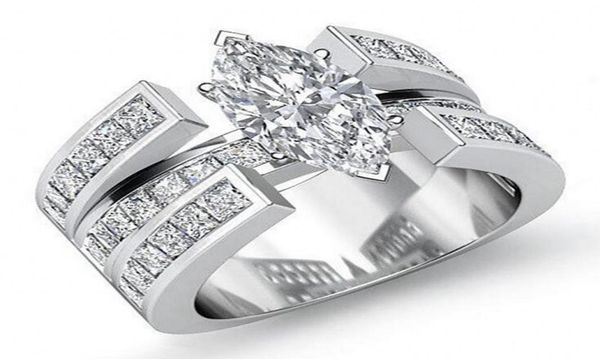 victoria wieck luxury jewelry 925 sterling silver marquise cut white z cz diamond promise ring women wedding bridal r5813361, Slivery;golden
victoria wieck luxury jewelry 925 sterling silver marquise cut white z cz diamond promise ring women wedding bridal r5813361, Slivery;golden