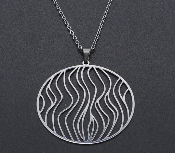 pendant necklaces geometric stainless steel water wave necklace for women accept oem order fashion jewelry dainty7370988, Silver
pendant necklaces geometric stainless steel water wave necklace for women accept oem order fashion jewelry dainty7370988, Silver