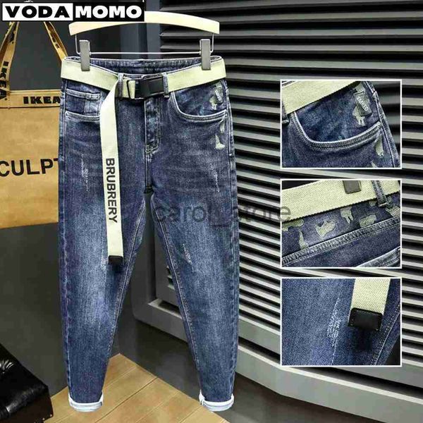 men's jeans fashion designer men jeans retro stretch slim fit painted ripped jeans men korean style vintage casual denim pants hombre j, Blue
men's jeans fashion designer men jeans retro stretch slim fit painted ripped jeans men korean style vintage casual denim pants hombre j, Blue