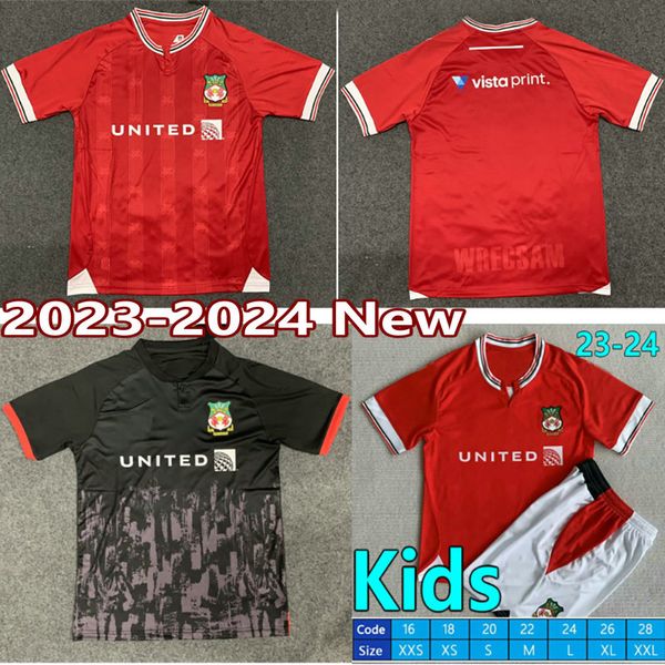 23 24 wrexham soccer jerseys 2023 2024 s. boden takyi rutherford wedgbury maillot shcroft football shirt davies young camisetas mullin canno, Black;yellow
23 24 wrexham soccer jerseys 2023 2024 s. boden takyi rutherford wedgbury maillot shcroft football shirt davies young camisetas mullin canno, Black;yellow