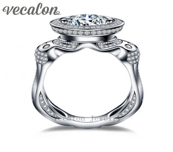 vecalon luxury engagement wedding band ring for men 3ct simulated diamond 220pcs small cz 925 sterling silver male party ring7914348, Slivery;golden
vecalon luxury engagement wedding band ring for men 3ct simulated diamond 220pcs small cz 925 sterling silver male party ring7914348, Slivery;golden