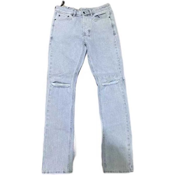 designer ksubi jeans for mens man pants rip denim biker grey paint distress stretch motorcycle bone halloween, Blue
designer ksubi jeans for mens man pants rip denim biker grey paint distress stretch motorcycle bone halloween, Blue