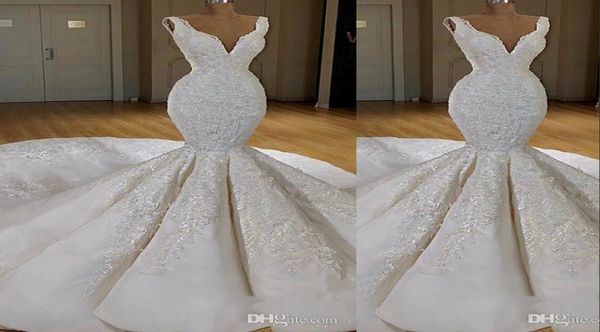 new luxury african mermaid wedding dresses v neck lace appliques crystal beaded sleeveless chapel train plus size formal brid5898963, White
new luxury african mermaid wedding dresses v neck lace appliques crystal beaded sleeveless chapel train plus size formal brid5898963, White