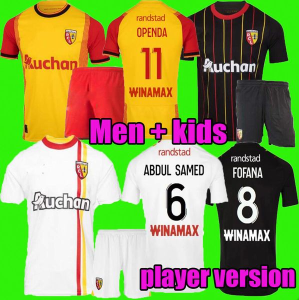 23 24 rc lens soccer jerseys 2023 2024 saint-barbe special kakuta openda 27 ganago sotoca fofana gradit fortes buksa cabot banza poreba foot, Black;yellow
23 24 rc lens soccer jerseys 2023 2024 saint-barbe special kakuta openda 27 ganago sotoca fofana gradit fortes buksa cabot banza poreba foot, Black;yellow