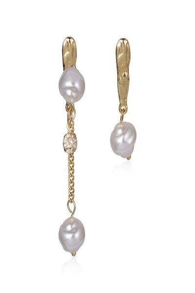 ingesightz irregular imitation pearl drop dangle earrings matte gold color geometric long hanging earrings for women jewelry6627990, Silver
ingesightz irregular imitation pearl drop dangle earrings matte gold color geometric long hanging earrings for women jewelry6627990, Silver
