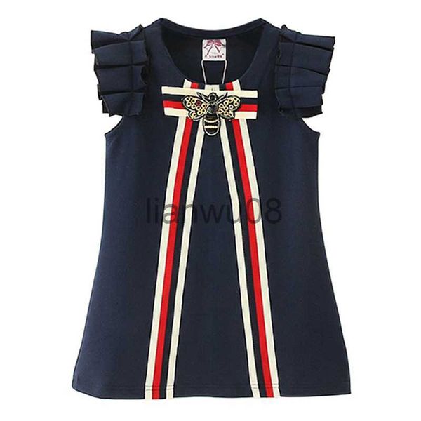 girl's dresses girls summer dresses vestidos infant party wedding dress baby girls sleeveless princess dress striped embroidery bow kid, Red;yellow
girl's dresses girls summer dresses vestidos infant party wedding dress baby girls sleeveless princess dress striped embroidery bow kid, Red;yellow