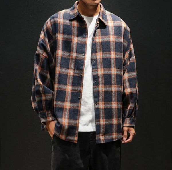 modis mens plaid flannel shirts hip hop men shirt long sleeve streetwear coat loose casual shirt 5xl plus size hombre clothing6613952, White;black
modis mens plaid flannel shirts hip hop men shirt long sleeve streetwear coat loose casual shirt 5xl plus size hombre clothing6613952, White;black