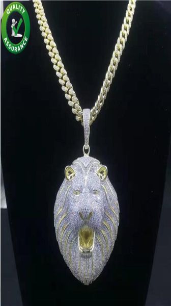 real 14k gold jewelry mens iced out big lion head pendant with cuban link chain hip hop necklace rapper fashion accessories5180813, Silver
real 14k gold jewelry mens iced out big lion head pendant with cuban link chain hip hop necklace rapper fashion accessories5180813, Silver