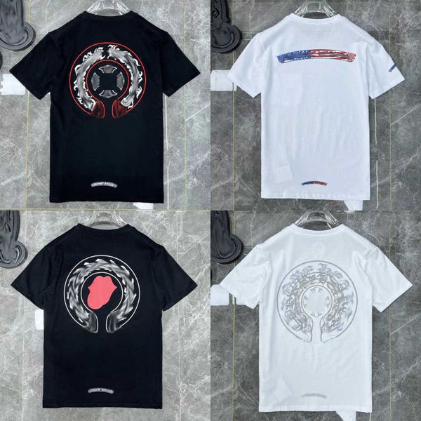 men's luxury classics t shirt ch brand t-shirts designers men women tees fashion horseshoe sanskrit cross print cotton t-shirt casual, White;black
men's luxury classics t shirt ch brand t-shirts designers men women tees fashion horseshoe sanskrit cross print cotton t-shirt casual, White;black